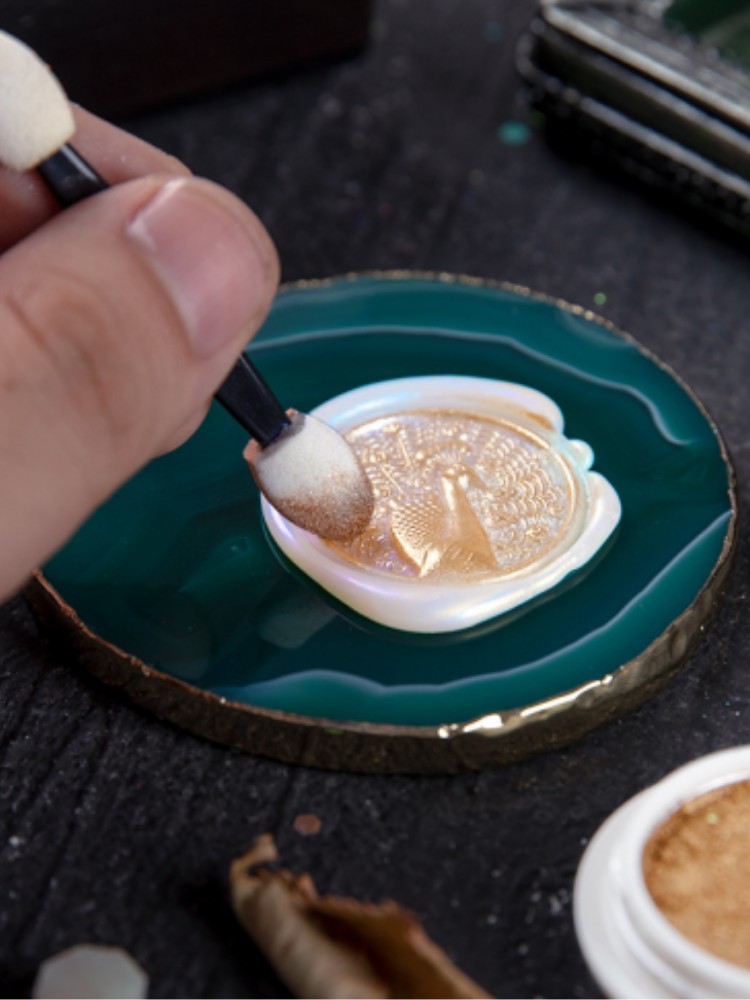 18 renkler altın mühür mumu da - Wax Seal Stamp Set incelemesi ve fiyatı