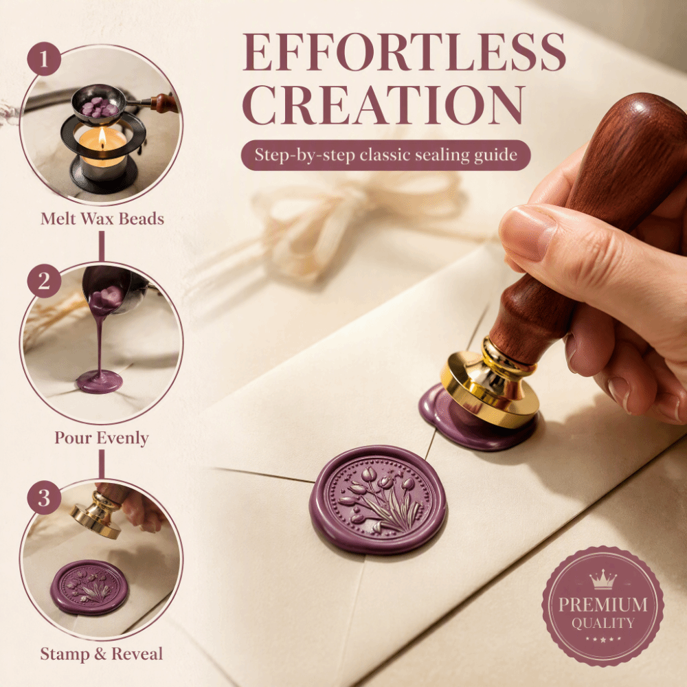 20 Adet/Set Çinko Alaşımlı Mum - Wax Seal Stamp Set incelemesi ve fiyatı