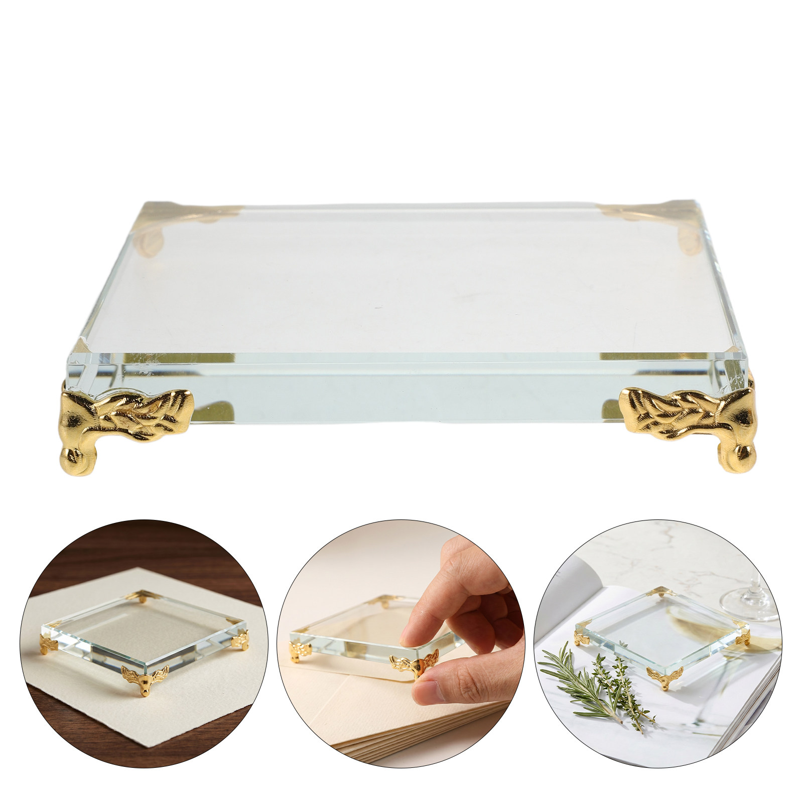 Kare Kristal Kağıt Ağırlığı, A - Paper Weight Crystal incelemesi ve fiyatı
